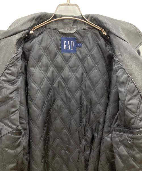 OLDGAP（オールドギャップ）OLDGAP (オールドギャップ) レザーコート　OLDGAP　メンズ　ブラック　 ブラック サイズ:XLの古着・服飾アイテム