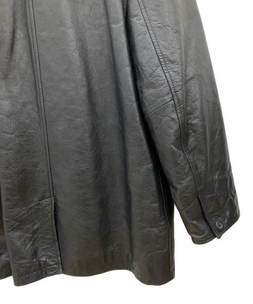 OLDGAP（オールドギャップ）OLDGAP (オールドギャップ) レザーコート　OLDGAP　メンズ　ブラック　 ブラック サイズ:XLの古着・服飾アイテム