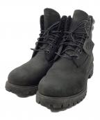 Timberlandティンバーランド）の古着「6 INCH DOUBLE COLLAR BOOT　Timberland　ブラック」｜ブラック