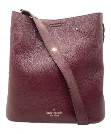 Kate Spade（ケイトスペード）の古着「ショルダーバッグ　マーティスモールバケット」｜パープル
