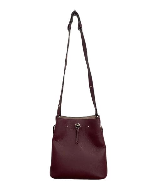 Kate Spade（ケイトスペード）Kate Spade (ケイトスペード) ショルダーバッグ　マーティスモールバケット パープルの古着・服飾アイテム