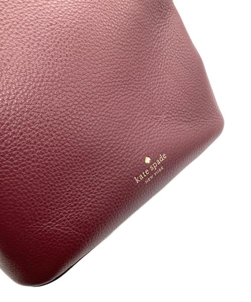 Kate Spade（ケイトスペード）Kate Spade (ケイトスペード) ショルダーバッグ　マーティスモールバケット パープルの古着・服飾アイテム