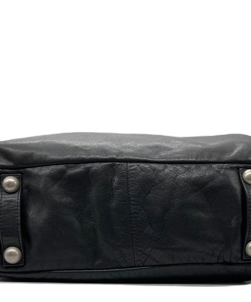 kawa-kawa（カワカワ）kawa-kawa (カワカワ) ビッグジッパーショルダーバッグ ブラックの古着・服飾アイテム