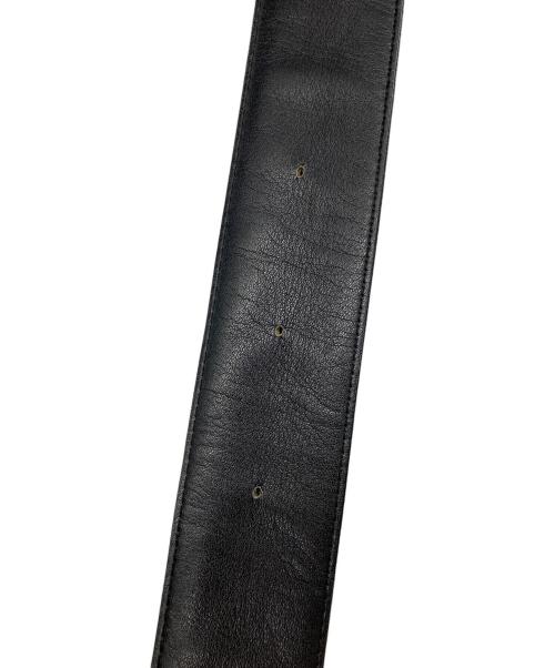 kawa-kawa（カワカワ）kawa-kawa (カワカワ) ビッグジッパーショルダーバッグ ブラックの古着・服飾アイテム