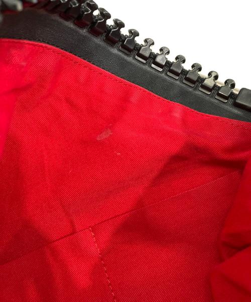 kawa-kawa（カワカワ）kawa-kawa (カワカワ) ビッグジッパーショルダーバッグ ブラックの古着・服飾アイテム