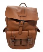 COACHコーチ）の古着「レザーリュック　COACH　ハドソン　ブラウン」｜ブラウン