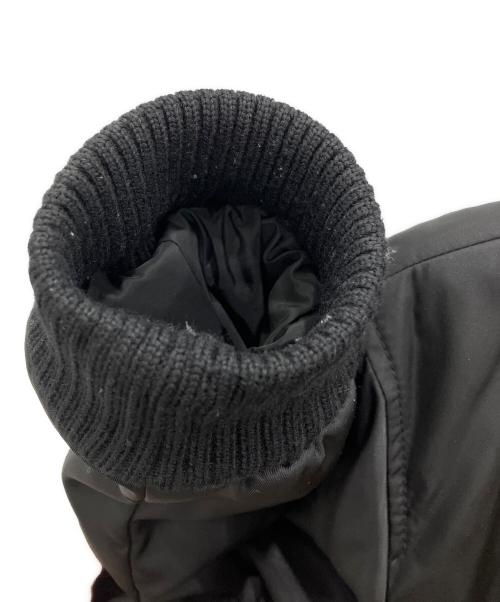 PRADA（プラダ）PRADA (プラダ) トライアングルロゴ プレート ボンバージャケット　PRADA　メンズ　ブラック　代理店表記有　NFC反応確認済み ブラック サイズ:50の古着・服飾アイテム