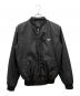 PRADA（プラダ）の古着「トライアングルロゴ プレート ボンバージャケット　PRADA　メンズ　ブラック　代理店表記有　NFC反応確認済み」｜ブラック