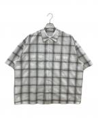 COOTIE PRODUCTIONSクーティープロダクツ）の古着「シアサッカーシャツ」｜ホワイト