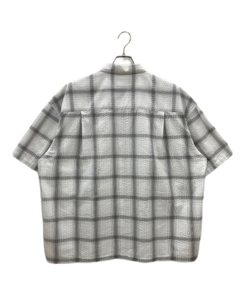COOTIE PRODUCTIONS（クーティープロダクツ）COOTIE PRODUCTIONS (クーティープロダクツ) シアサッカーシャツ ホワイト サイズ:MEDIUMの古着・服飾アイテム