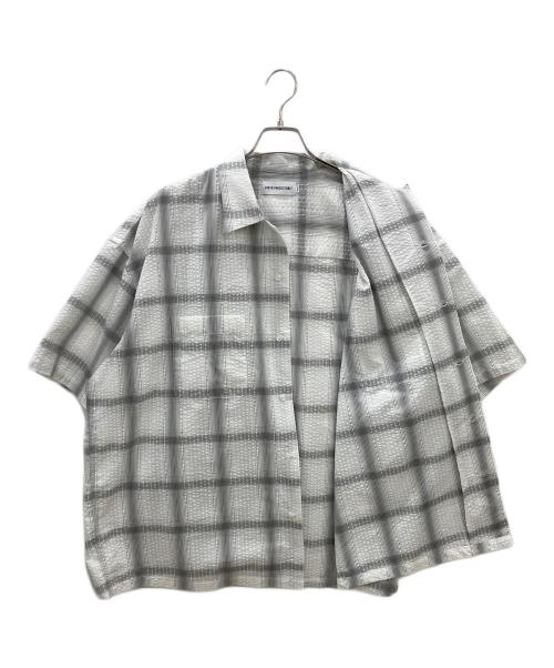 COOTIE PRODUCTIONS（クーティープロダクツ）COOTIE PRODUCTIONS (クーティープロダクツ) シアサッカーシャツ ホワイト サイズ:MEDIUMの古着・服飾アイテム