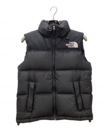 THE NORTH FACE（ザ ノース フェイス）の古着「ダウンベスト　THE NORTH FACE　メンズ　ブラック」｜ブラック