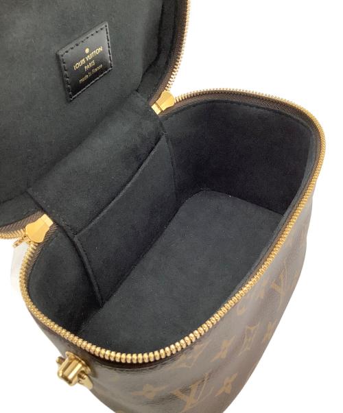 LOUIS VUITTON（ルイ ヴィトン）LOUIS VUITTON (ルイ ヴィトン) バニティバッグ　LOUIS VUITTON　モノグラム　箱・保存袋付　ブラウン　製造番号なし(RFID対応品) ブラウンの古着・服飾アイテム
