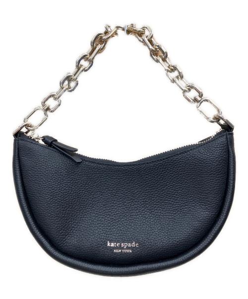 Kate Spade（ケイトスペード）Kate Spade (ケイトスペード) 2WAYショルダーバッグ　Kate Spade　レディース　ブラック　ストラップ欠品 ブラックの古着・服飾アイテム