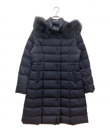 UNTITLED（アンタイトル）の古着「ダウンコート　UNTITLED　レディース　ブラック　White duck down」｜ブラック