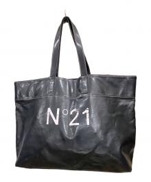 N°21（ヌメロヴェントゥーノ）の古着「ロゴトートバッグ　ブラック」｜ブラック
