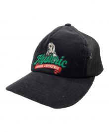 Hysteric Glamour（ヒステリックグラマー）の古着「コーデュロイキャップ Hysteric Glamourブラック」｜ブラック