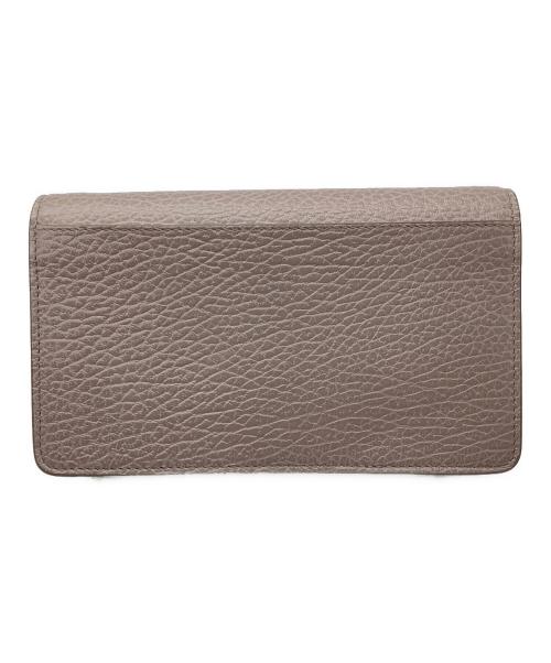 Maison Margiela（メゾンマルジェラ）Maison Margiela (メゾンマルジェラ) 4ステッチチェーンウォレット　Maison Margiela　ピンクベージュ ピンクベージュの古着・服飾アイテム