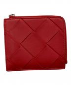BOTTEGA VENETAボッテガベネタ）の古着「コインケース　BOTTEGA VENETA　イントレチャート　レッド」｜レッド