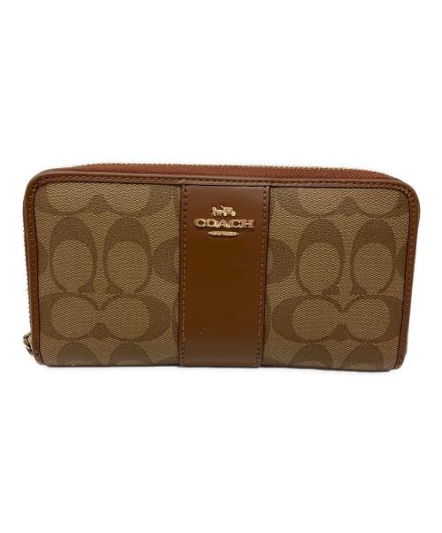 COACH（コーチ）COACH (コーチ) ラウンドファスナー財布の古着・服飾アイテム