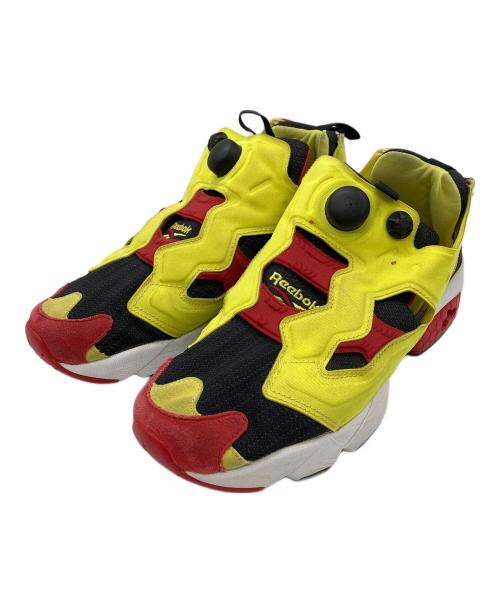 REEBOK（リーボック）REEBOK (リーボック) ランニングシューズ　REEBOK　メンズ　イエロー×ブラック　ポンプフューリー 94 OG イエロー×ブラック サイズ:26の古着・服飾アイテム
