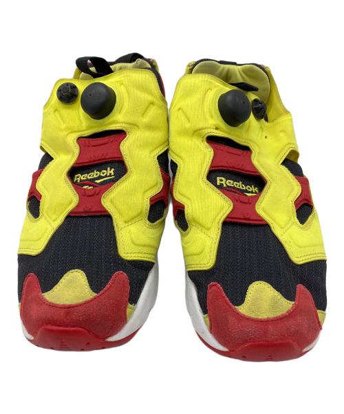 REEBOK（リーボック）REEBOK (リーボック) ランニングシューズ　REEBOK　メンズ　イエロー×ブラック　ポンプフューリー 94 OG イエロー×ブラック サイズ:26の古着・服飾アイテム