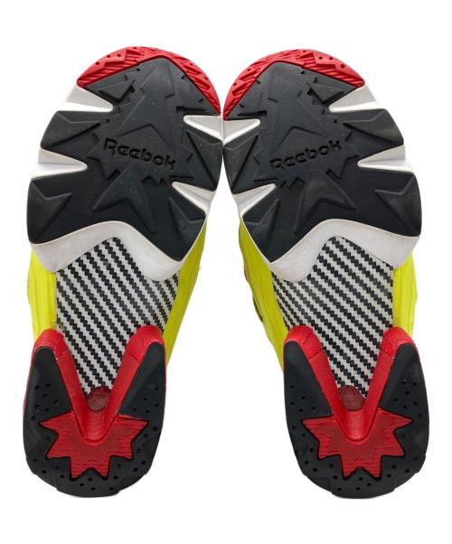 REEBOK（リーボック）REEBOK (リーボック) ランニングシューズ　REEBOK　メンズ　イエロー×ブラック　ポンプフューリー 94 OG イエロー×ブラック サイズ:26の古着・服飾アイテム