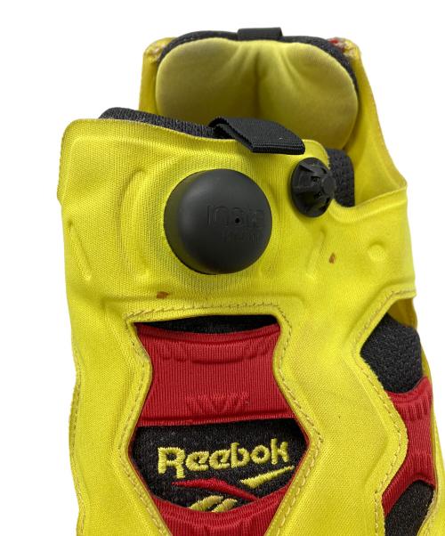 REEBOK（リーボック）REEBOK (リーボック) ランニングシューズ　REEBOK　メンズ　イエロー×ブラック　ポンプフューリー 94 OG イエロー×ブラック サイズ:26の古着・服飾アイテム