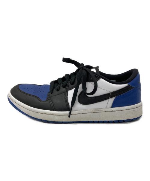 NIKE（ナイキ）NIKE (ナイキ) Air Jordan 1 Low Golf　NIKE　メンズ　ブルー×ブラック　 ブルー×ブラック サイズ:26の古着・服飾アイテム