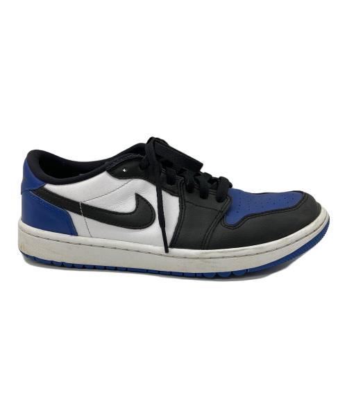 NIKE（ナイキ）NIKE (ナイキ) Air Jordan 1 Low Golf　NIKE　メンズ　ブルー×ブラック　 ブルー×ブラック サイズ:26の古着・服飾アイテム