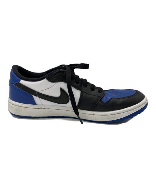 NIKE（ナイキ）NIKE (ナイキ) Air Jordan 1 Low Golf　NIKE　メンズ　ブルー×ブラック　 ブルー×ブラック サイズ:26の古着・服飾アイテム