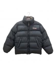 FIRST DOWN（ファーストダウン）の古着「リバーシブルダウンジャケット　FIRST DOWN　メンズ　ブラック」｜ブラック