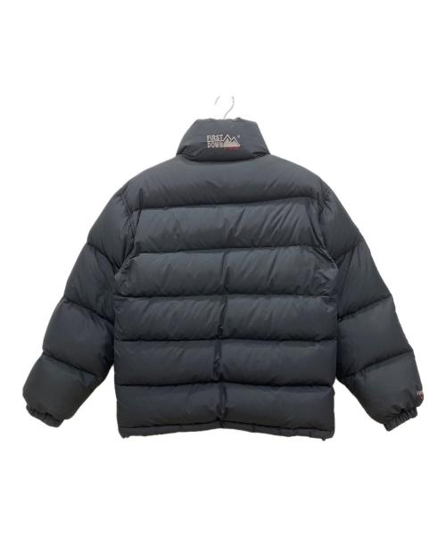 FIRST DOWN（ファーストダウン）FIRST DOWN (ファーストダウン) リバーシブルダウンジャケット　FIRST DOWN　メンズ　ブラック ブラック サイズ:Mの古着・服飾アイテム