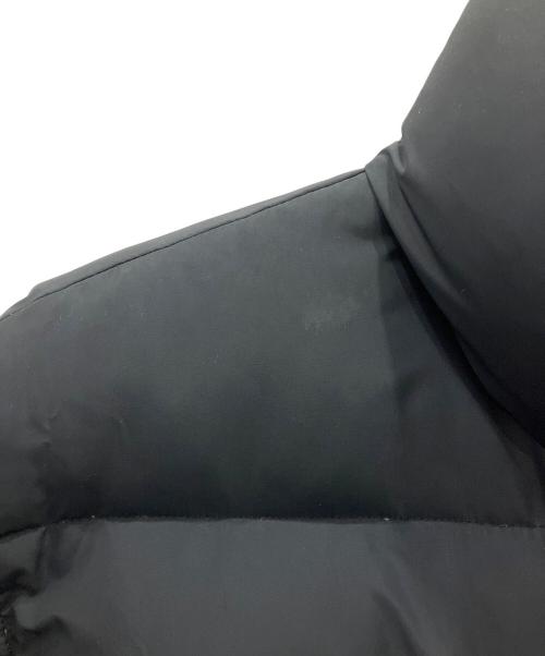 FIRST DOWN（ファーストダウン）FIRST DOWN (ファーストダウン) リバーシブルダウンジャケット　FIRST DOWN　メンズ　ブラック ブラック サイズ:Mの古着・服飾アイテム