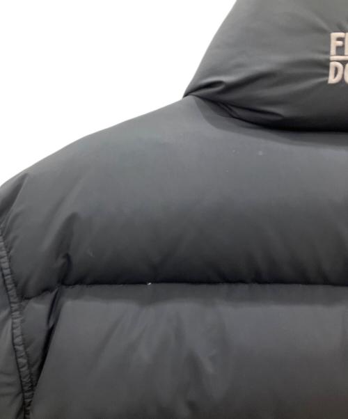 FIRST DOWN（ファーストダウン）FIRST DOWN (ファーストダウン) リバーシブルダウンジャケット　FIRST DOWN　メンズ　ブラック ブラック サイズ:Mの古着・服飾アイテム