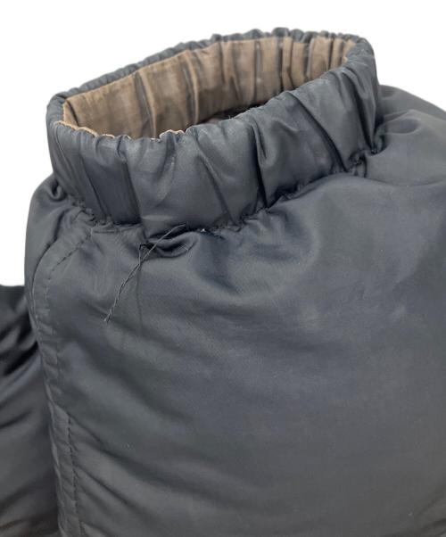 FIRST DOWN（ファーストダウン）FIRST DOWN (ファーストダウン) リバーシブルダウンジャケット　FIRST DOWN　メンズ　ブラック ブラック サイズ:Mの古着・服飾アイテム