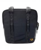FRED PERRYフレッドペリー）の古着「トートバッグ　FRED PERRY　ブラック」｜ブラック