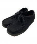 CLARKS ORIGINALSクラークス オリジナルズ）の古着「スウェードシューズ　Clarks Originals　メンズ　ブラック」｜ブラック