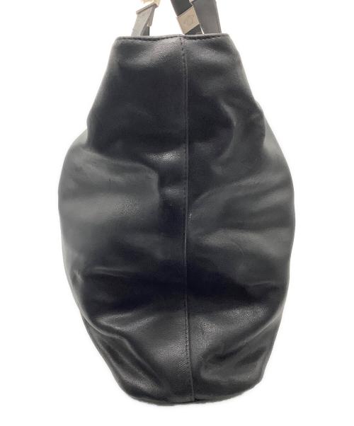GIANNI VERSACE（ジャンニ・ヴェルサーチ）GIANNI VERSACE (ジャンニ・ヴェルサーチ) レザートートバッグ ブラックの古着・服飾アイテム