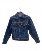 LEVI'Sリーバイス）の古着「デニムジャケット　LEVI'S　メンズ　インディゴ　70’s頃 BIGE ボタン裏刻印521 4thモデル」｜インディゴ
