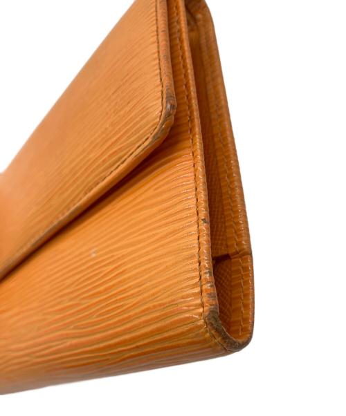 LOUIS VUITTON（ルイ ヴィトン）LOUIS VUITTON (ルイ ヴィトン) ポルトトレゾール・インターナショナル オレンジの古着・服飾アイテム