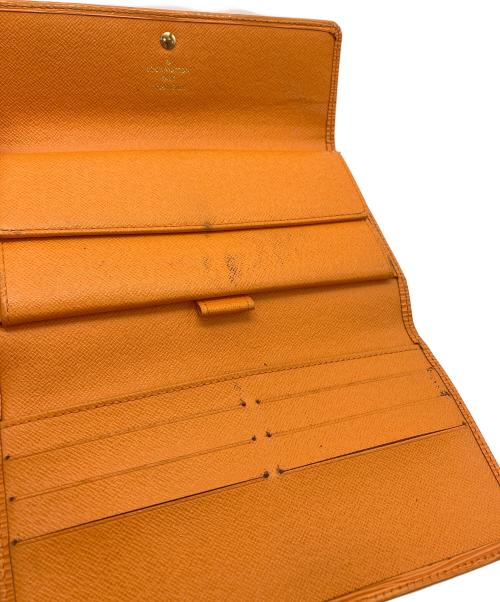 LOUIS VUITTON（ルイ ヴィトン）LOUIS VUITTON (ルイ ヴィトン) ポルトトレゾール・インターナショナル オレンジの古着・服飾アイテム