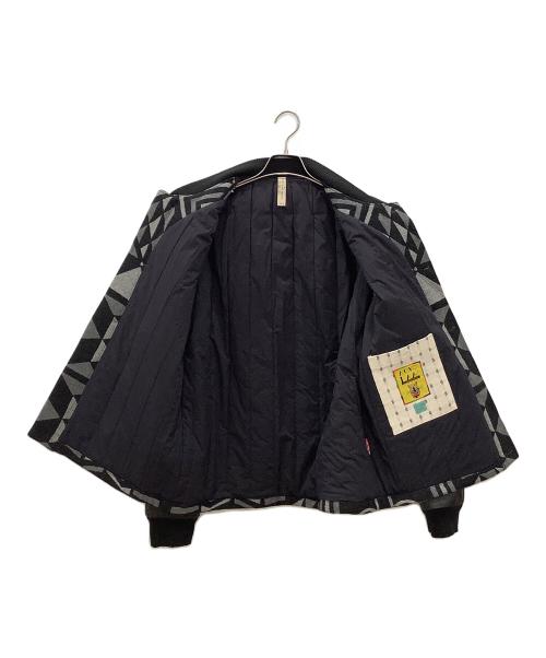 RED EAR Paul Smith（レッドイヤーポールスミス）RED EAR Paul Smith (レッドイヤーポールスミス) スタジャン　REDEAR Paul Smith　メンズ　	ブラック×グレー ブラック×グレー サイズ:Mの古着・服飾アイテム