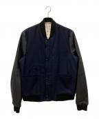 RED EAR Paul Smithレッドイヤーポールスミス）の古着「スタジャン　RED EAR Paul Smith　メンズ　ネイビー」｜ネイビー