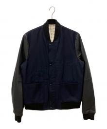 RED EAR Paul Smith（レッドイヤーポールスミス）の古着「スタジャン　RED EAR Paul Smith　メンズ　ネイビー」｜ネイビー