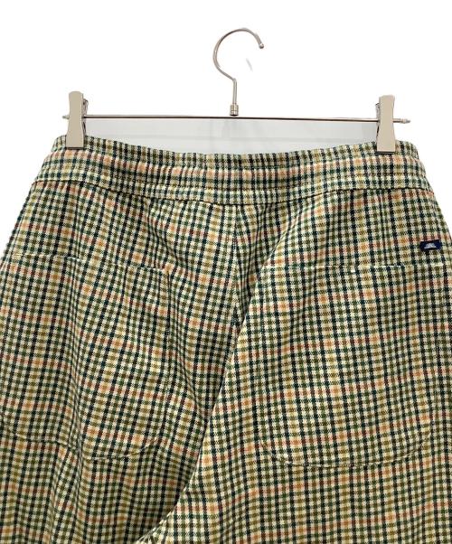 LEVI'S MADE&CRAFTED（リーバイスメイドクラフテッド）LEVI'S MADE&CRAFTED (リーバイスメイドクラフテッド) チェックパンツ　LEVI'S MADE&CRAFTED　グリーン×ベージュ　未使用品 グリーン×ベージュ サイズ:SIZE L 未使用品の古着・服飾アイテム