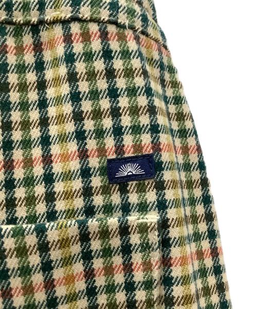 LEVI'S MADE&CRAFTED（リーバイスメイドクラフテッド）LEVI'S MADE&CRAFTED (リーバイスメイドクラフテッド) チェックパンツ　LEVI'S MADE&CRAFTED　グリーン×ベージュ　未使用品 グリーン×ベージュ サイズ:SIZE L 未使用品の古着・服飾アイテム