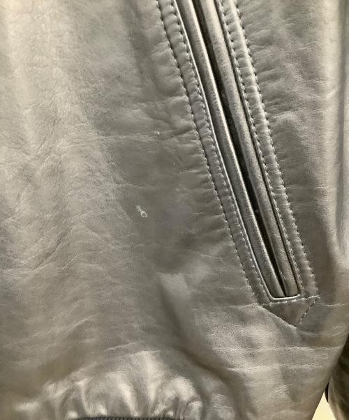 LEVI'S（リーバイス）LEVI'S (リーバイス) レザーブルゾンLEVI'Sネイビー ネイビー サイズ:SIZE Lの古着・服飾アイテム