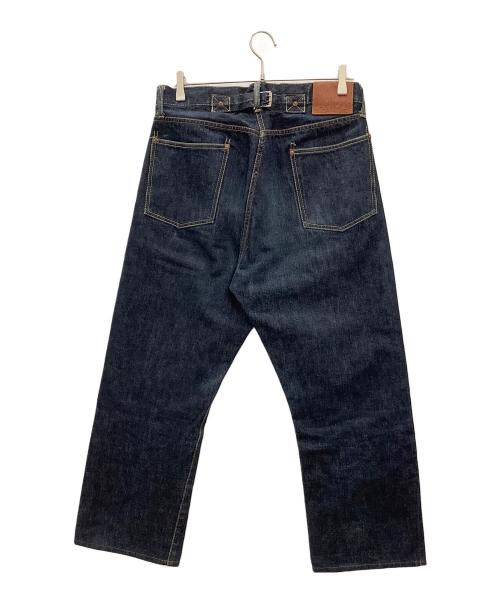 TENDERLOIN（テンダーロイン）TENDERLOIN (テンダーロイン) デニムパンツ　TENDERLOIN　インディゴ　ボタンフライ シンチバッグ インディゴ サイズ:SIZE 76cm (W30)の古着・服飾アイテム