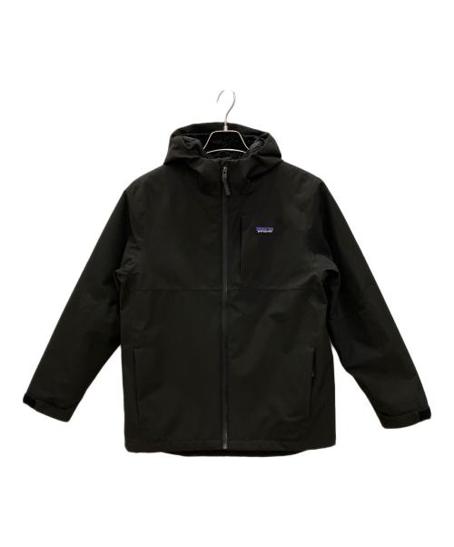 Patagonia（パタゴニア）Patagonia (パタゴニア) ライナー付きマウンテンパーカー　Patagonia　レディース　ブラック　 ブラック サイズ:XLの古着・服飾アイテム